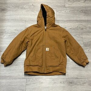 Boys Brown Carhartt Coat